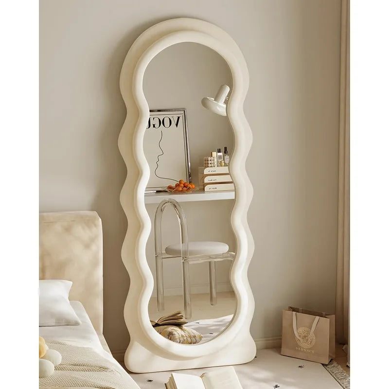 Aztec design full length mirror